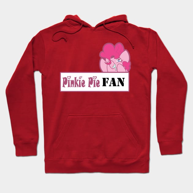 Pinkie Pie Fan Badge Hoodie by kelsmister